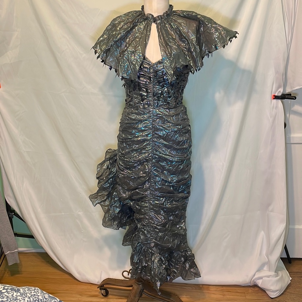 Vintage Jenny Lewis party gown mermaid fairy dress one of a kind